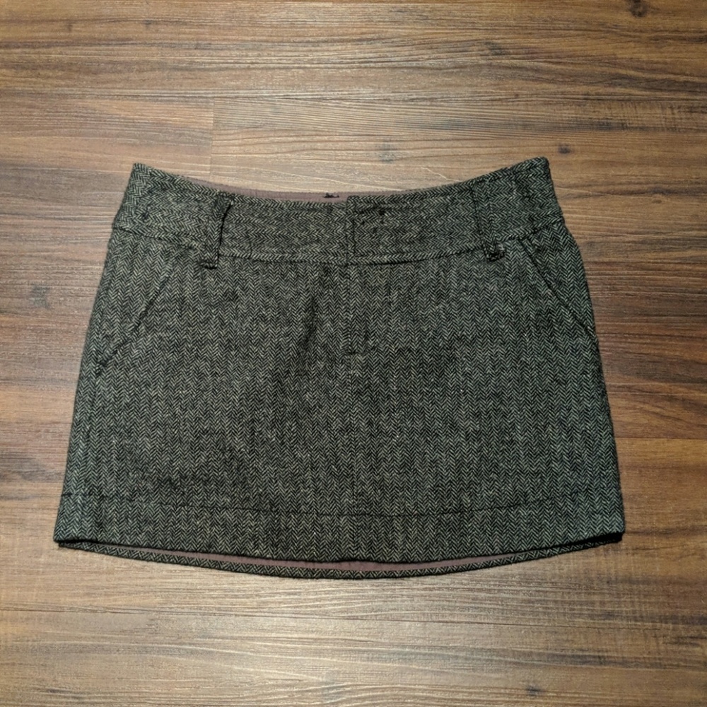 American Eagle Outfitters Wool Skirt Size 0